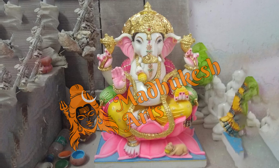 Marble Ganpati Statue Manufacturer, Wholesaler, Dealer In Jaipur, Mumbai, Maharashtra, Rajasthan & India